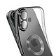 Avis Avizar Coque pour iPhone 17 avec Contour Chromé en Silicone Souple