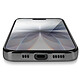 Acheter Avizar Coque pour iPhone 17 avec Contour Chromé en Silicone Souple