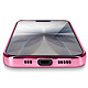 Acheter Avizar Coque pour iPhone 17 avec Contour Chromé en Silicone Souple