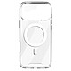 MW Coque MagSafe pour iPhone 17 Pro Max Modèle Clear Élégant Antichoc Transparent Coque transparente qui met en valeur le design de l'iPhone