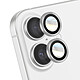 Avizar Protection d'Objectif Caméra pour iPhone 17 avec Contour Renforcé - Verre trempé haute résistance conçu pour protéger les lentilles de l'iPhone 17 contre les rayures, chocs et petits impacts