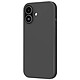 MW Coque pour iPhone 17 Compatible MagSafe en Silicone Noir Coque silicone souple et résistante, conçue pour absorber efficacement les chocs et protéger l'iPhone 17 contre les rayures et la poussière