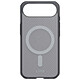 UAG Coque pour iPhone Air Édition Dot MagSafe Ash Gris Conception en silicone liquide doux au toucher avec revêtement antimicrobien pour une protection hygiénique et agréable en main
