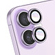 Avizar Protection d'Objectif Caméra pour iPhone 17 avec Contour Renforcé - Verre trempé haute résistance conçu pour protéger les lentilles de l'iPhone 17 contre les rayures, chocs et petits impacts
