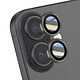 Avizar Protection d'Objectif Caméra pour iPhone 17 avec Contour Renforcé - Verre trempé haute résistance conçu pour protéger les lentilles de l'iPhone 17 contre les rayures, chocs et petits impacts