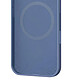 Acheter MW Coque pour iPhone 17 MagSafe en Silicone Antichocs Oléophobe Bleu