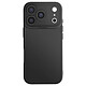 Avizar Coque pour iPhone 17 Pro Max en Silicone Souple avec Renfort Bloc Caméra - Coque en silicone souple absorbant les chocs, idéale pour protéger efficacement l'iPhone 17 Pro Max contre les rayures et les petits impacts quotidiens