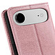 Avis Avizar Étui Portefeuille pour iPhone Air Série Chesterfield avec Fonction Support