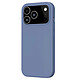MW Coque Silicone pour iPhone 17 Pro Compatible MagSafe Bleu Cette coque est compatible MagSafe avec recharge sans fil rapide