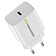 Mayaxess Chargeur USB-C Rapide 20W pour Samsung Galaxy S25 FE Blanc Rechargez votre Galaxy S25 FE en un temps record grâce à la puissance de 20W