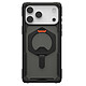 UAG Coque pour iPhone 17 Pro Max MagSafe avec Support Métallique Plasma XTE Noir Cette coque noir orange pour iPhone 17 Pro Max combine légèreté et résistance grâce à sa conception composite