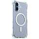PanzerGlass Coque pour iPhone 17 Fashionable Samba MagSafe Care Angle Renforcé Transparent Coque compatible MagSafe pour recharge et accessoires aimantés