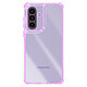 Avizar Coque pour Galaxy A36 Renforcée Conception Bi-Matière Texturé Antidérapants - Structure bi-matière en silicone souple et polycarbonate rigide pour une protection durable contre chocs et rayures