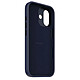 Decoded Coque Compatible MagSafe pour iPhone 17 en Silicone Antimicrobienne Bleu marine pas cher