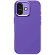 Decoded Coque en Silicone pour iPhone 17 Antimicrobienne Compatible MagSafe Violet Cette coque est en silicone souple et agréable en main