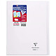 CLAIREFONTAINE Koverbook cahier piqué 24x32cm 48 pages grands carreaux Incolore Cahier