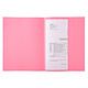Avis EXACOMPTA Paquet 100 chemises Jura 160 1 rabat Rose