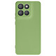Avizar Coque pour Moto G86 / G86 Power Soft-Touch en Silicone Série Fast Cover Vert matcha - Silicone semi-rigide alliant souplesse et solidité pour une protection efficace