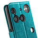 Acheter Mayaxess Étui Portefeuille pour Nothing Phone 3 avec Dragonne et Fonction Support Turquoise