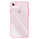 Avizar Coque pour iPhone 7 / 8 / SE 2022 Conception Bi-Matière Texturé Antidérapants - Structure bi-matière en silicone souple et polycarbonate rigide pour une protection durable contre chocs et rayures