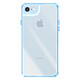 Avizar Coque pour iPhone 7 / 8 / SE 2022 Conception Bi-Matière Texturé Antidérapants - Structure bi-matière en silicone souple et polycarbonate rigide pour une protection durable contre chocs et rayures