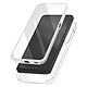 Avizar Coque Intégrale pour Galaxy A07 Protection 360° en Silicone Coque intégrale 360° avec dos rigide en polycarbonate et face avant tactile transparente