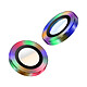 Enkay Protection d'Objectif Caméra pour Galaxy Z Flip 7 Double lentille Multicolore pas cher