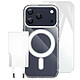 4smarts Coque pour iPhone 17 Pro Max Pack Starter Premium 3-en-1 avec Chargeur USB-C 20W Transparent Coque transparente MagSafe avec coins renforcés pour une absorption fiable des chocs du quotidien