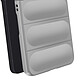 Acheter Avizar Coque pour Galaxy Z Flip 7 avec Texture Relief en Silicone Gris