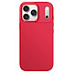 Avizar Coque pour iPhone 17 Pro Max Finition Mat avec Contour Caméra Métallisé - Structure semi-rigide en silicone et polycarbonate assurant une excellente absorption des chocs tout en conservant une forme fine et élégante