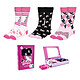 Barbie - Pack 3 paires de chaussettes Barbie 36-43 Pack de 3 paires de chaussettes Barbie 36-43.