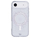 Tech21 Coque EvoSparkle pour iPhone Air MagSafe Pailletée Focus Transparent Cette coque est compatible avec MagSafe pour une fixation rapide et stable
