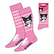 Sanrio - Paire de Chaussettes Kuromi Pink Stripes 36-43 Paire de Chaussettes Sanrio Kuromi Pink Stripes 36-43.