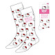 Hello Kitty - Paire de Chaussettes Hello Kitty Face White 36-43 Paire de Chaussettes Hello Kitty Face White 36-43.
