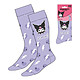 Sanrio - Paire de Chaussettes Kuromi Purple 36-43 Paire de Chaussettes Sanrio Kuromi Purple 36-43.