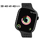 Avis Decoded Bracelet Ares O pour Apple Watch 38 à 42mm en Silicone Noir