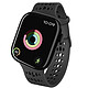 Decoded Bracelet Ares O pour Apple Watch 38 à 42mm en Silicone Noir Ce bracelet est compatible avec Apple Watch de 38 à 42 mm pour une large compatibilité