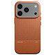 Native Union Coque pour iPhone 17 Pro MagSafe Antichocs Texturée Série ReClassic Marron clair - Cette coque ReClassic marron clair pour iPhone 17 Pro adopte une structure en polycarbonate rigide qui résiste efficacement aux chocs