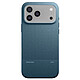 Native Union Coque pour iPhone 17 Pro MagSafe Antichocs Texturée Série ReClassic Bleu - Cette coque ReClassic bleue pour iPhone 17 Pro adopte une structure en polycarbonate rigide qui résiste efficacement aux chocs