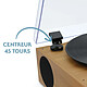 Metronic 477365 - Micro-chaîne stéréo Bluetooth et platine effet bois pas cher