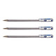 PENTEL Stylo bille SUPERB BK77 Pointe Moyenne Bleu x 3 Stylo à bille