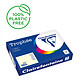 CLAIREFONTAINE Ramette 250 Feuilles Papier 160g A3 420x297 mm Certifié FSC IVOIRE Papier couleur