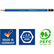 Avis STAEDTLER Crayon Papier Mars Lumograph 100 Mine 2 mm Bleu 9H x 12
