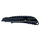 NT CUTTER Cutter PMGL-EV02, boîtier en aluminium, 18 mm, noir Cutter
