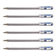 PENTEL Stylo bille SUPERB BK77 Pointe Moyenne Bleu x 6 Stylo à bille
