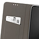 Avis Avizar Étui à Clapet pour Galaxy A07 Effet Strié avec Porte-carte et Fonction Stand Dorée