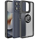 Avizar Coque pour Motorola Moto G56 avec Anneau Magnétique Rotatif Finition Givrée Cette coque pour Motorola Moto G56 affiche un dos rigide en polycarbonate givré, à surface mate résistante aux rayures et aux traces