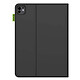 Acheter Gecko Étui Folio pour iPad Pro 13 à Base de Cuir de Cactus Antichoc et Durable Noir