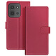 Mayaxess Étui Portefeuille 2 en 1 pour Redmi 15C avec Coque Détachable Rouge - Conception 2-en-1 avec coque détachable magnétique pour une utilisation flexible et rapide