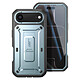 Supcase Coque Intégrale pour iPhone Air Série Unicorn Beetle Pro avec Béquille Bleu clair - Protection complète antichoc avec structure multicouche absorbant les impacts jusqu'à 6 mètres de chute